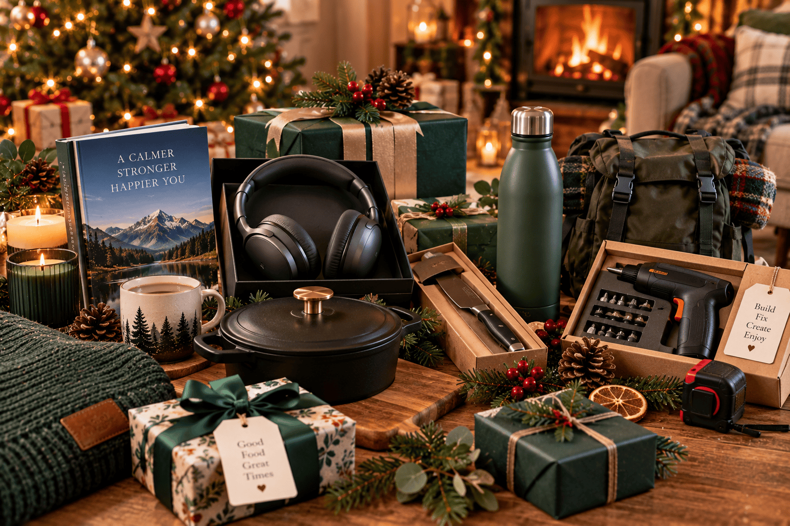 Thoughtful Christmas gifts for men including practical, hobby and lifestyle ideas