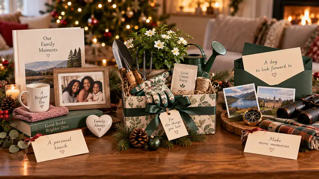 Thoughtful Christmas gifts for Mum arranged for different spending budgets
