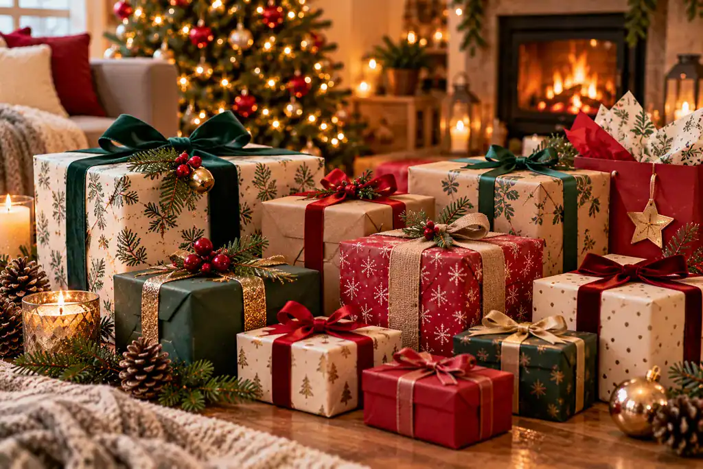 Thoughtfully wrapped Christmas gifts for women at different budgets