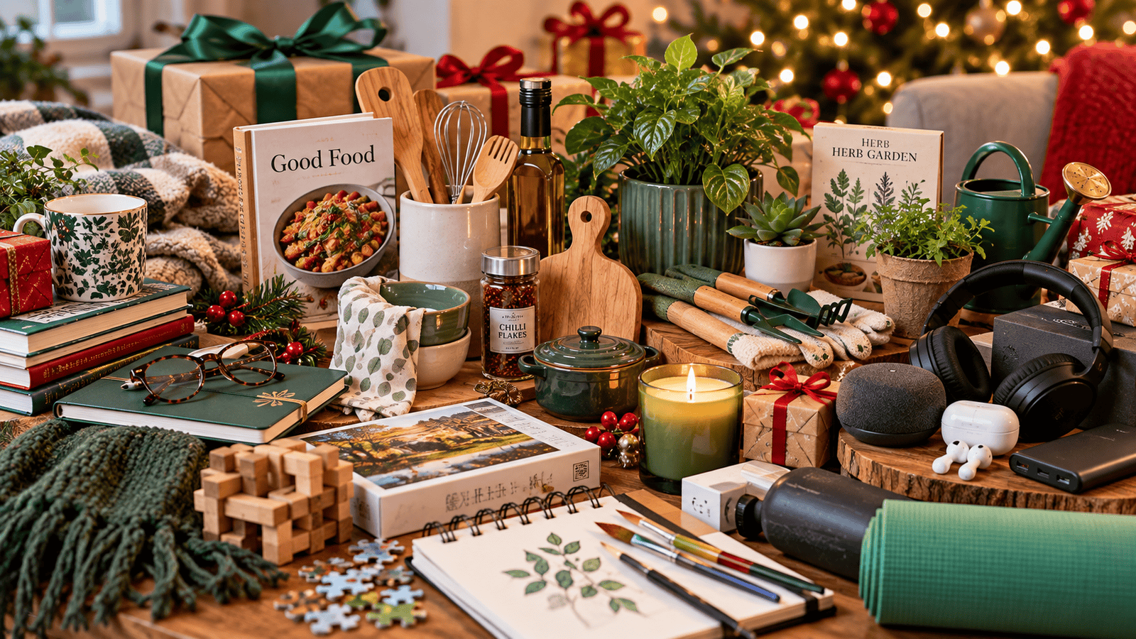 Gift ideas for readers cooks gardeners and technology lovers
